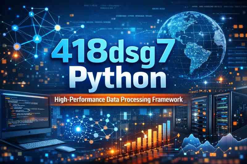 418dsg7 Python: A Deep Dive into the Emerging High-Performance Framework  for Advanced Data Processing - ReadlyBuzz